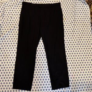 Izod Men's Black Dress Pants - Straight Leg 38/32